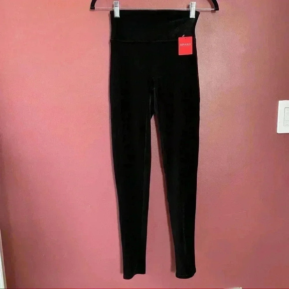 SPANX Velvet Leggings - Picture 2 of 9